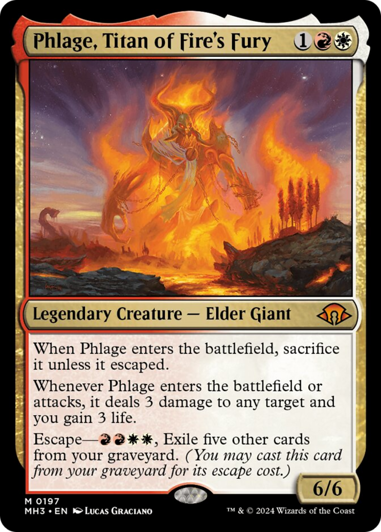 Phlage, Titan of Fire's Fury [Modern Horizons 3] | Good Games Adelaide SA