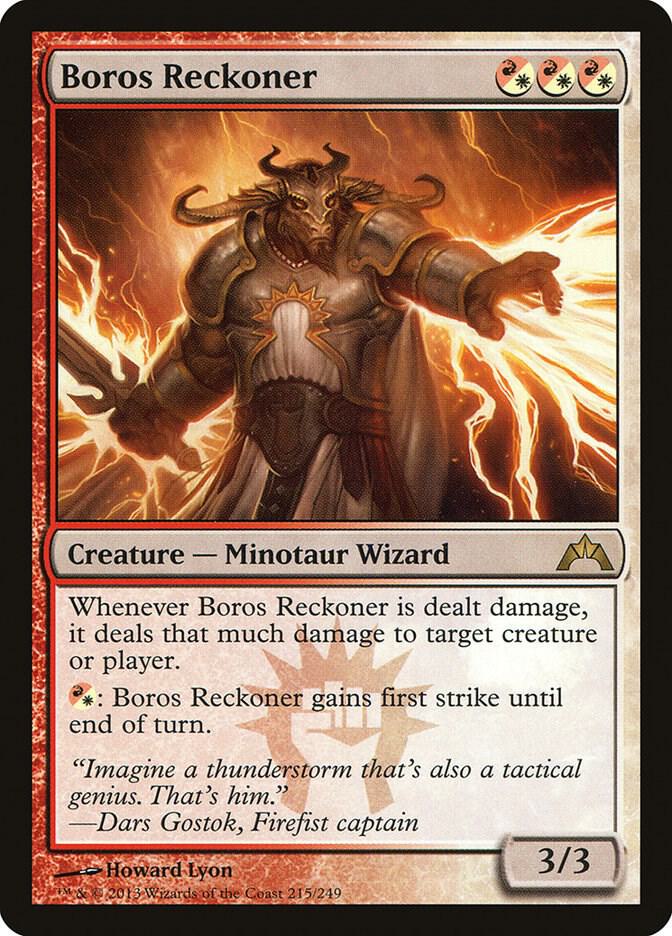 Boros Reckoner 215 (Gatecrash)  - Foil | Good Games Adelaide SA
