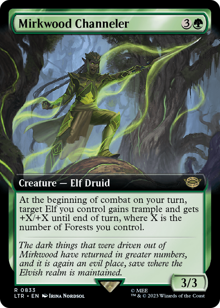 Mirkwood Channeler (Extended Art) [The Lord of the Rings: Tales of Middle-Earth] | Good Games Adelaide SA