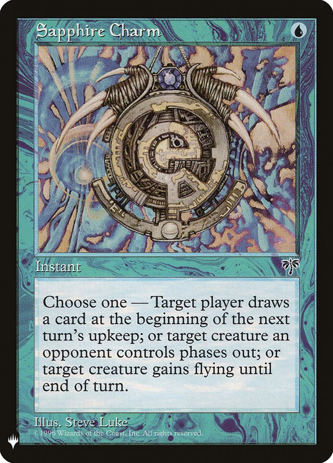Sapphire Charm [Mystery Booster] | Good Games Adelaide SA