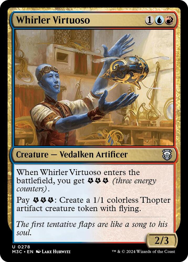 Whirler Virtuoso 278/411 (Commander: Modern Horizons 3)  - Ripple Foil | Good Games Adelaide SA