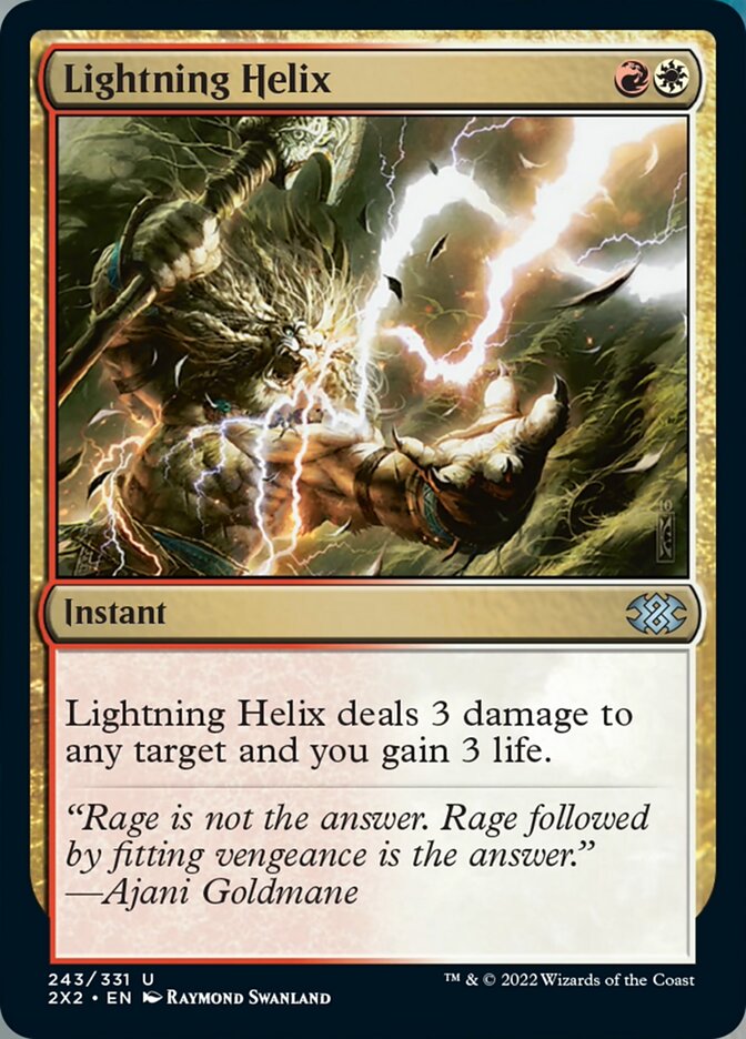 Lightning Helix [Double Masters 2022] | Good Games Adelaide SA
