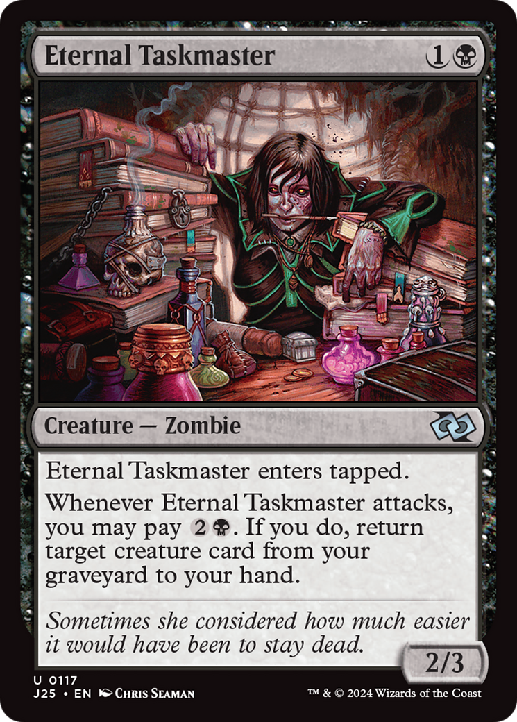 Eternal Taskmaster [Foundations Jumpstart] | Good Games Adelaide SA