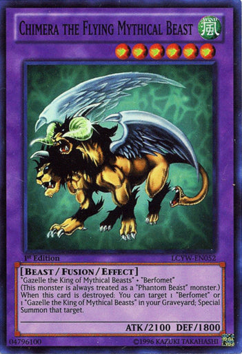 Chimera the Flying Mythical Beast [LCYW-EN052] Super Rare | Good Games Adelaide SA