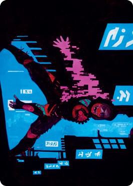 Return to Action Art Card 12 (Art Series: Kamigawa: Neon Dynasty)  | Good Games Adelaide SA