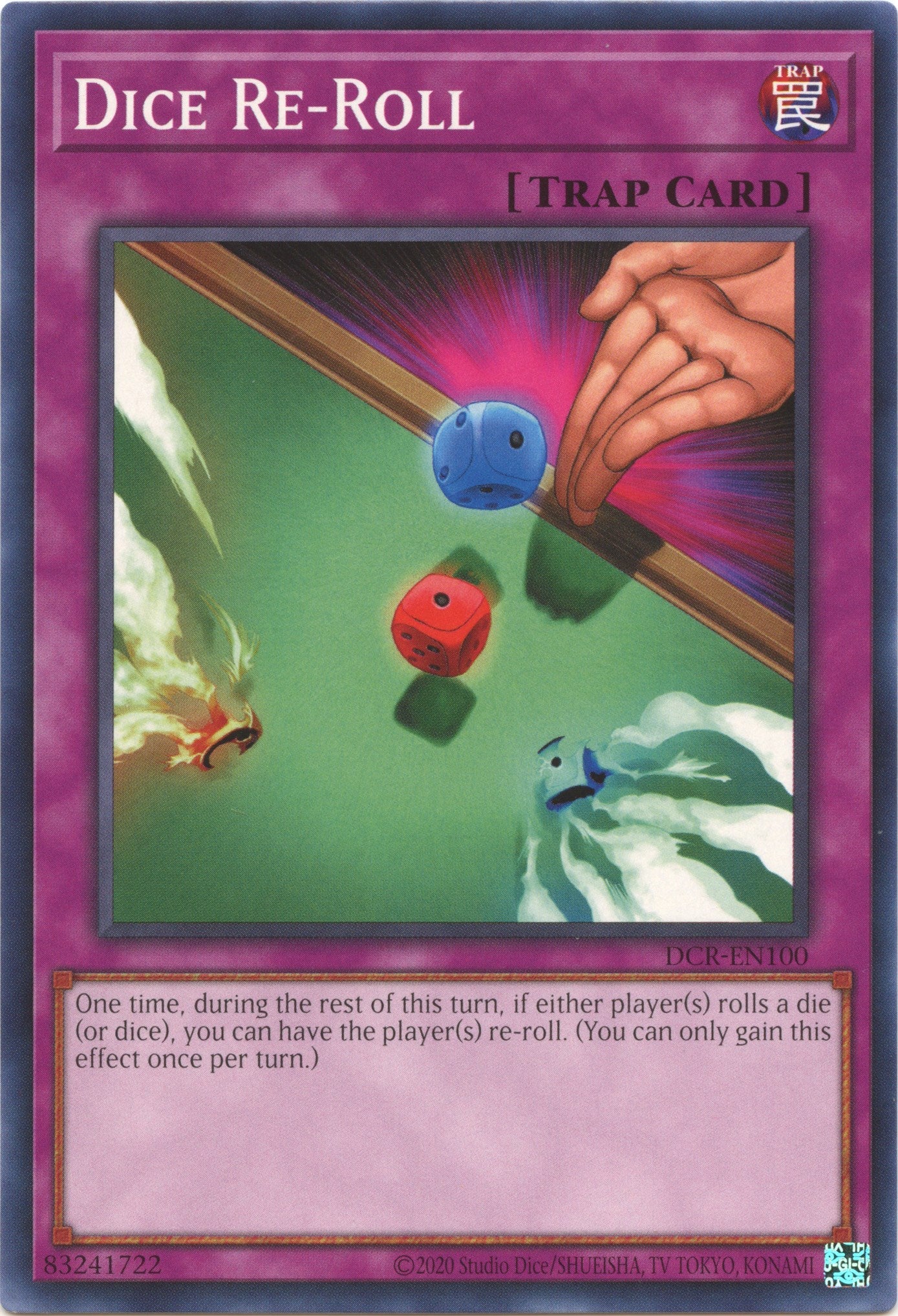 Dice Re-Roll (25th Anniversary) [DCR-EN100] Common | Good Games Adelaide SA