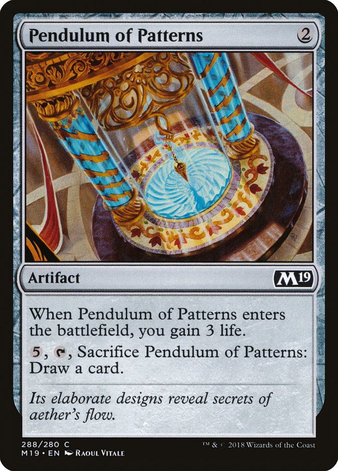 Pendulum of Patterns 288 (Core Set 2019)  | Good Games Adelaide SA