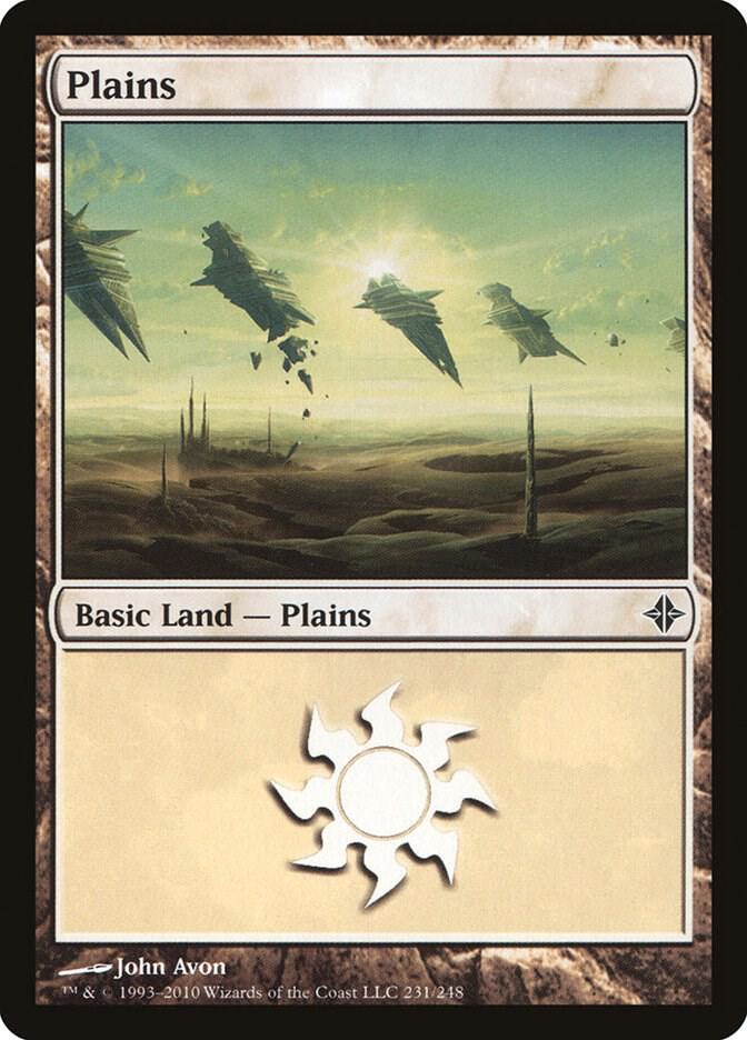 Plains 231 (Rise of the Eldrazi)  - Foil | Good Games Adelaide SA