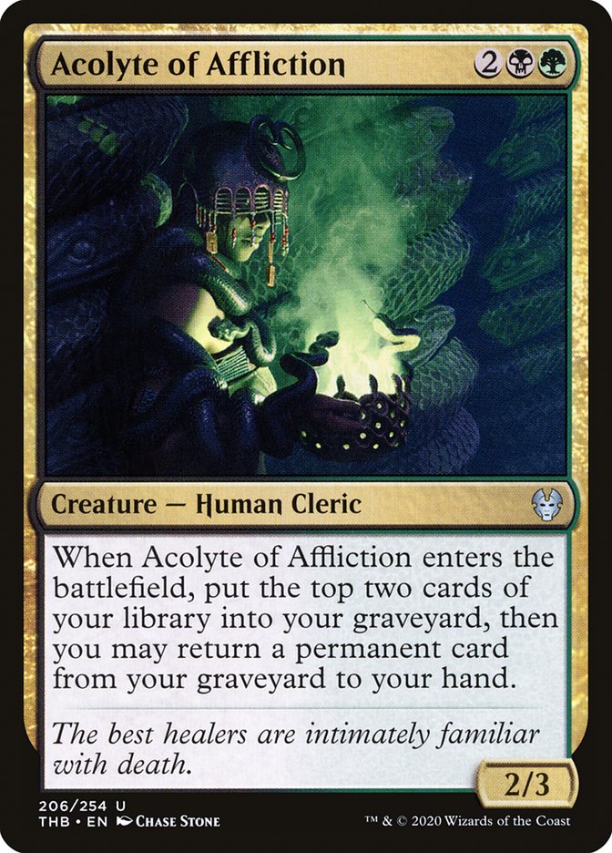Acolyte of Affliction [Theros Beyond Death] | Good Games Adelaide SA