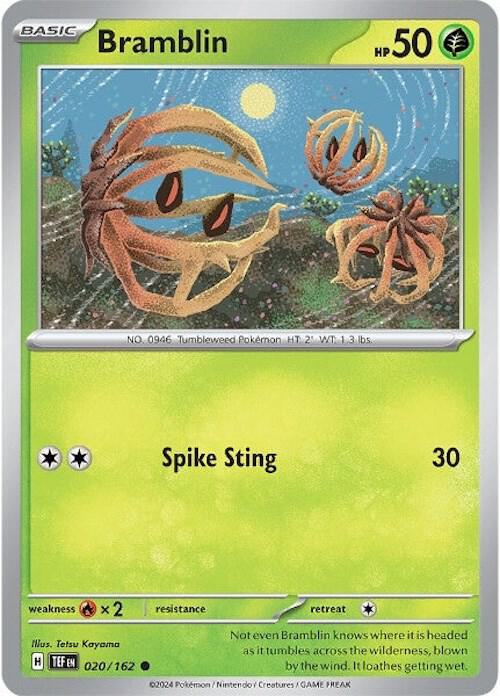 Bramblin 020/162 (SV05: Temporal Forces)  - Reverse Holofoil | Good Games Adelaide SA