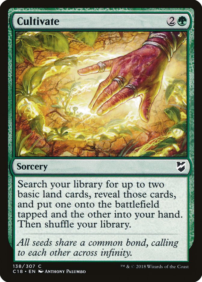 Cultivate [Commander 2018] | Good Games Adelaide SA