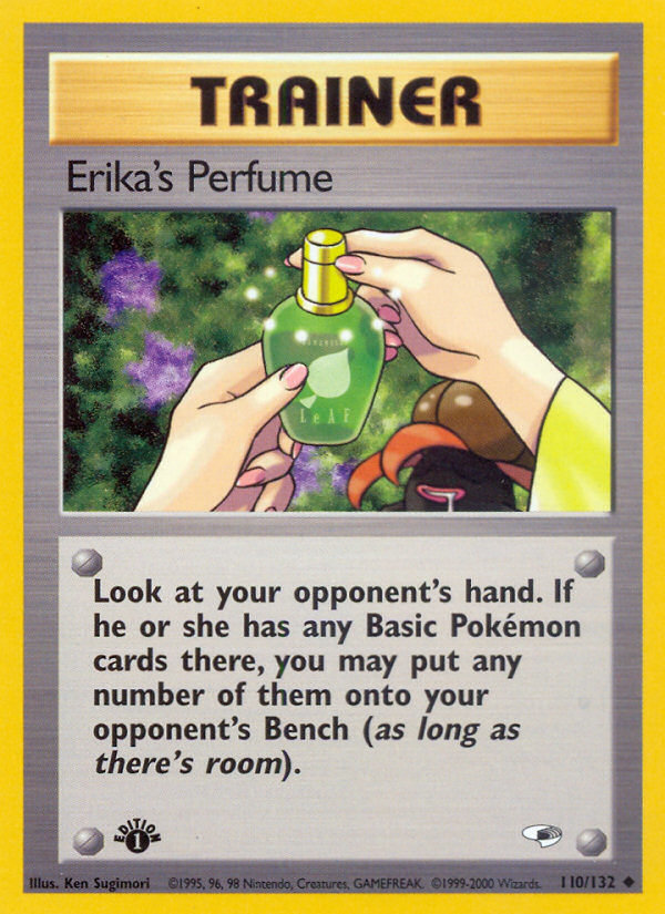 Erika's Perfume (110/132) [Gym Heroes 1st Edition] | Good Games Adelaide SA