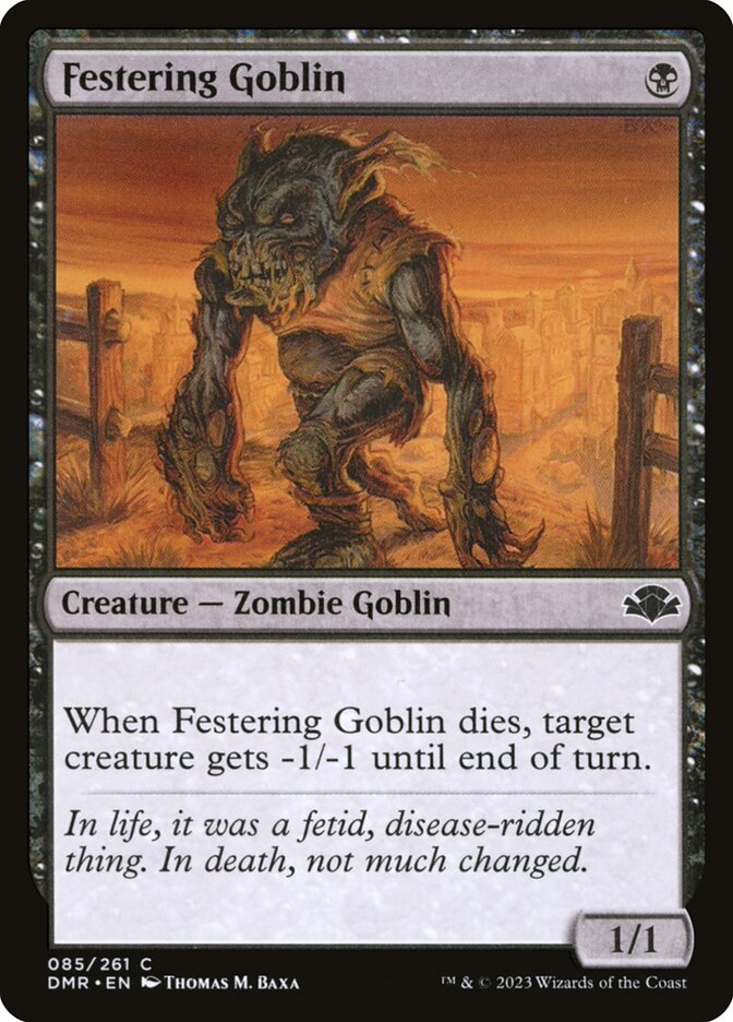 Festering Goblin 85 (Dominaria Remastered)  | Good Games Adelaide SA