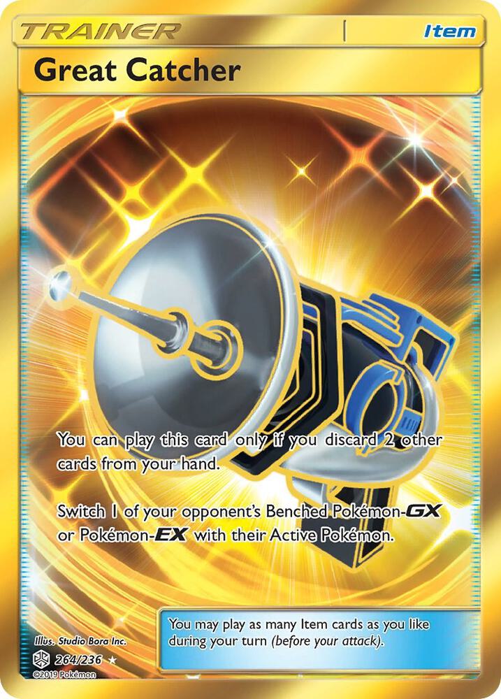 Great Catcher Secret 264/236 (SM - Cosmic Eclipse)  - Holofoil | Good Games Adelaide SA