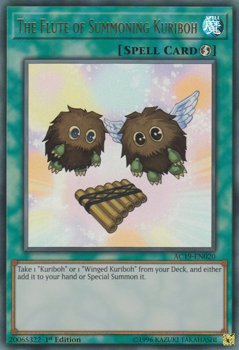 The Flute of Summoning Kuriboh [AC19-EN020] Ultra Rare | Good Games Adelaide SA