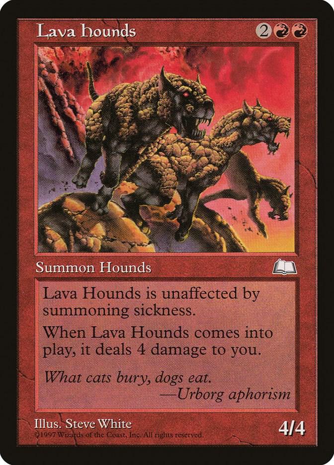 Lava Hounds  (Weatherlight)  | Good Games Adelaide SA