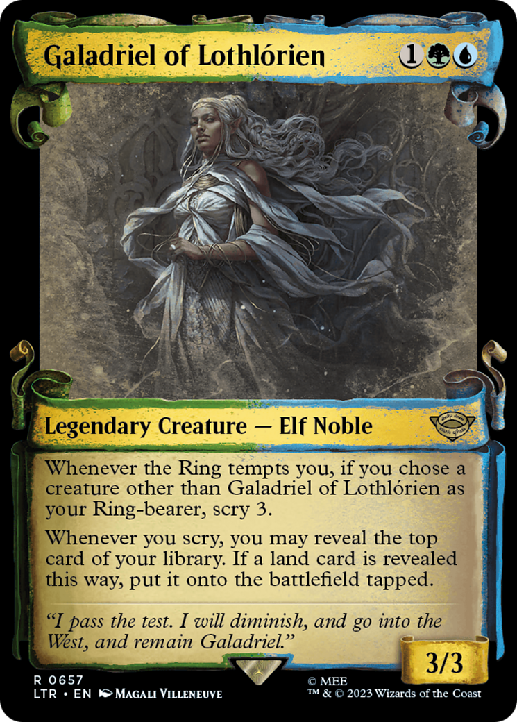 Galadriel of Lothlorien [The Lord of the Rings: Tales of Middle-Earth Showcase Scrolls] | Good Games Adelaide SA