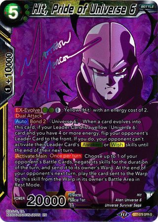 Hit, Pride of Universe 6 (SPR Signature) [BT7-079] | Good Games Adelaide SA