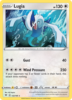 Lugia (132/185) [Sword & Shield: Vivid Voltage] | Good Games Adelaide SA