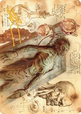 Ashnods Altar Art Card Gold Stamped Signature 55 (Art Series: The Brothers' War)  | Good Games Adelaide SA