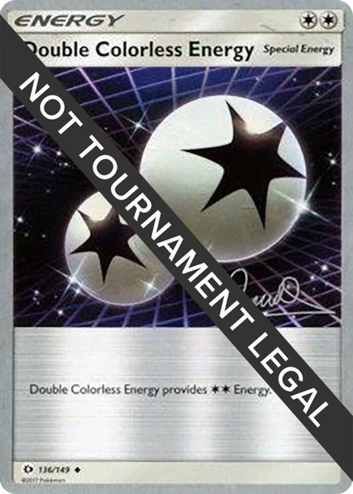 Double Colorless Energy 2017 Diego Cassiraga 136/149 (World Championship Decks)  | Good Games Adelaide SA