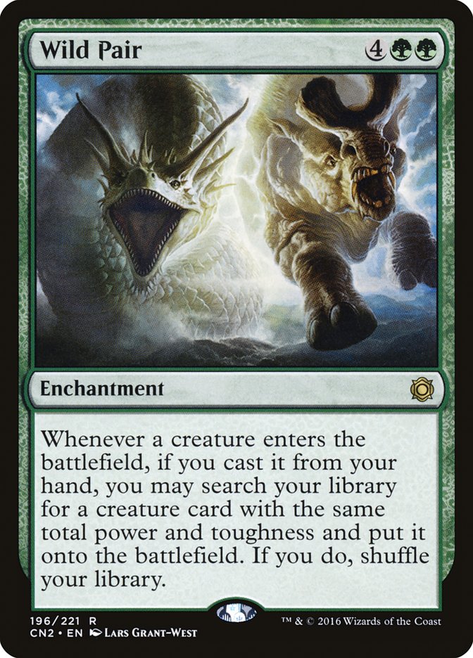 Wild Pair 196 (Conspiracy: Take the Crown)  - Foil | Good Games Adelaide SA