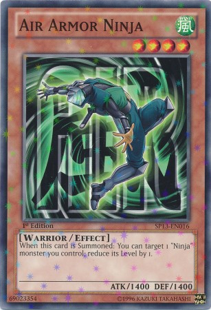 Air Armor Ninja [SP13-EN016] Starfoil Rare | Good Games Adelaide SA
