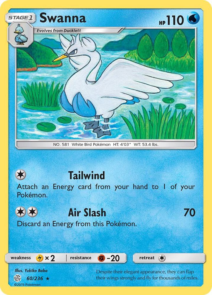 Swanna 60/236 (SM - Cosmic Eclipse)  | Good Games Adelaide SA