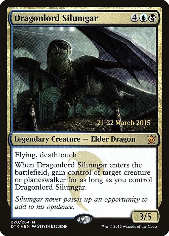 Dragonlord Silumgar 220 (Prerelease Cards)  - Foil | Good Games Adelaide SA
