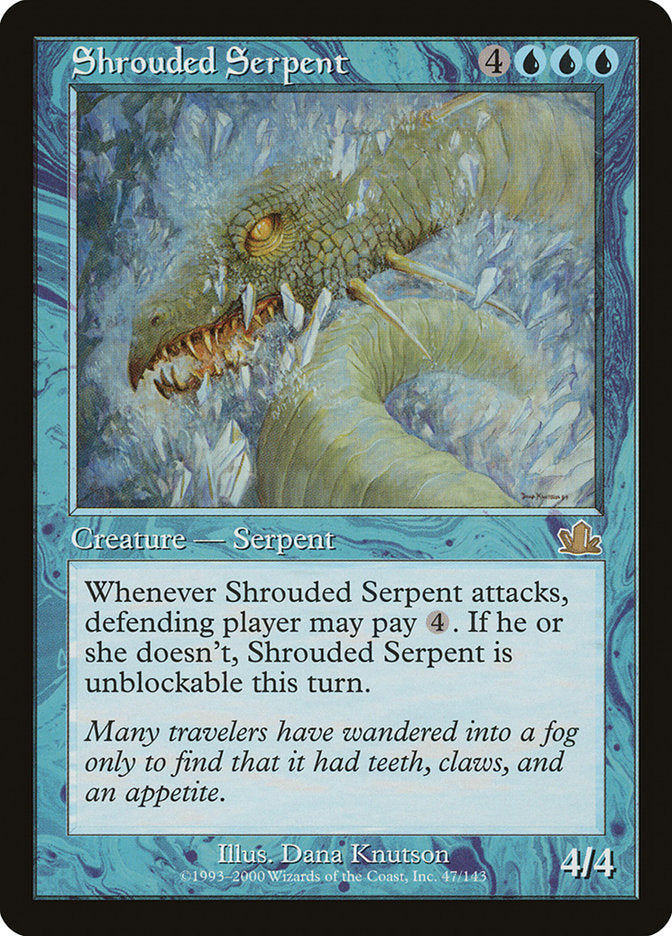 Shrouded Serpent 47 (Prophecy)  - Foil | Good Games Adelaide SA