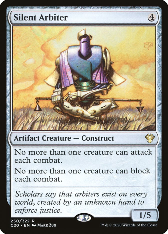 Silent Arbiter [Commander 2020] | Good Games Adelaide SA