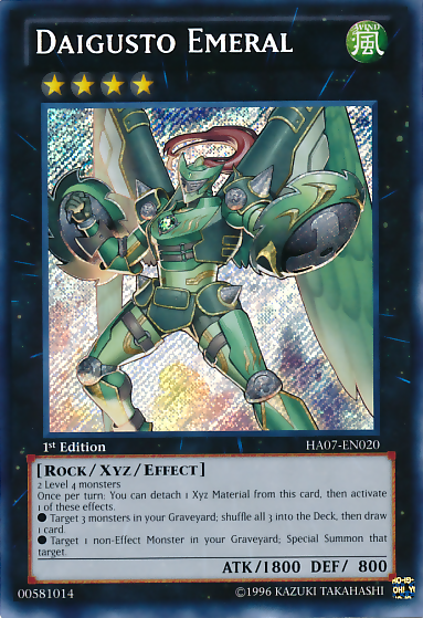 Daigusto Emeral [HA07-EN020] Secret Rare | Good Games Adelaide SA