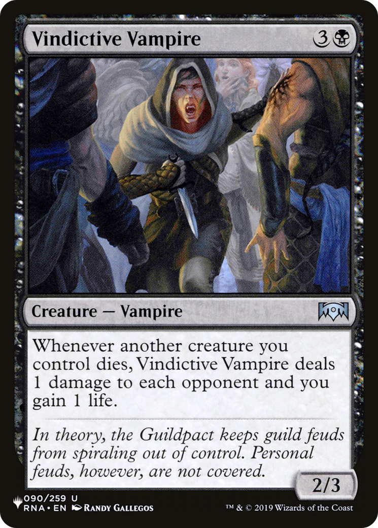 Vindictive Vampire [The List Reprints] | Good Games Adelaide SA
