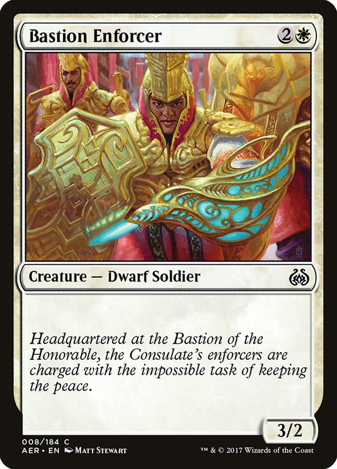 Bastion Enforcer [Aether Revolt] | Good Games Adelaide SA