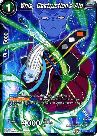 Whis, Destruction's Aid [EX06-11] | Good Games Adelaide SA
