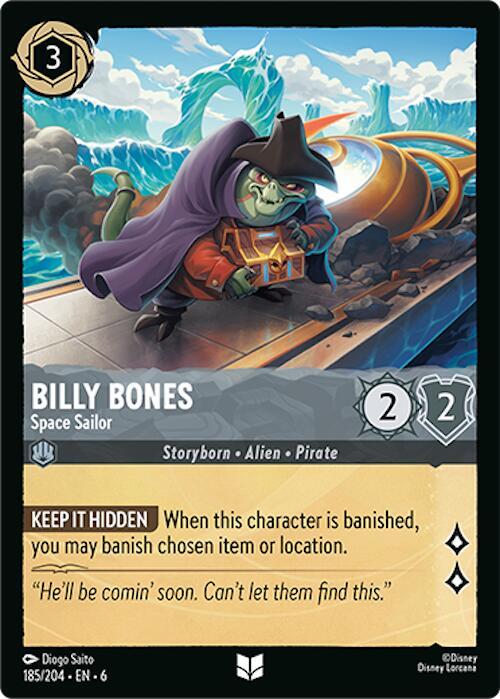 Billy Bones Space Sailor 185/204 (Azurite Sea)  | Good Games Adelaide SA