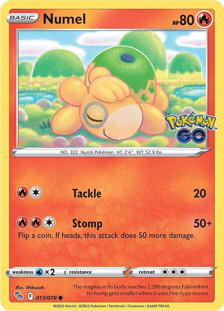 Numel 013/078 (Pokemon GO)  | Good Games Adelaide SA