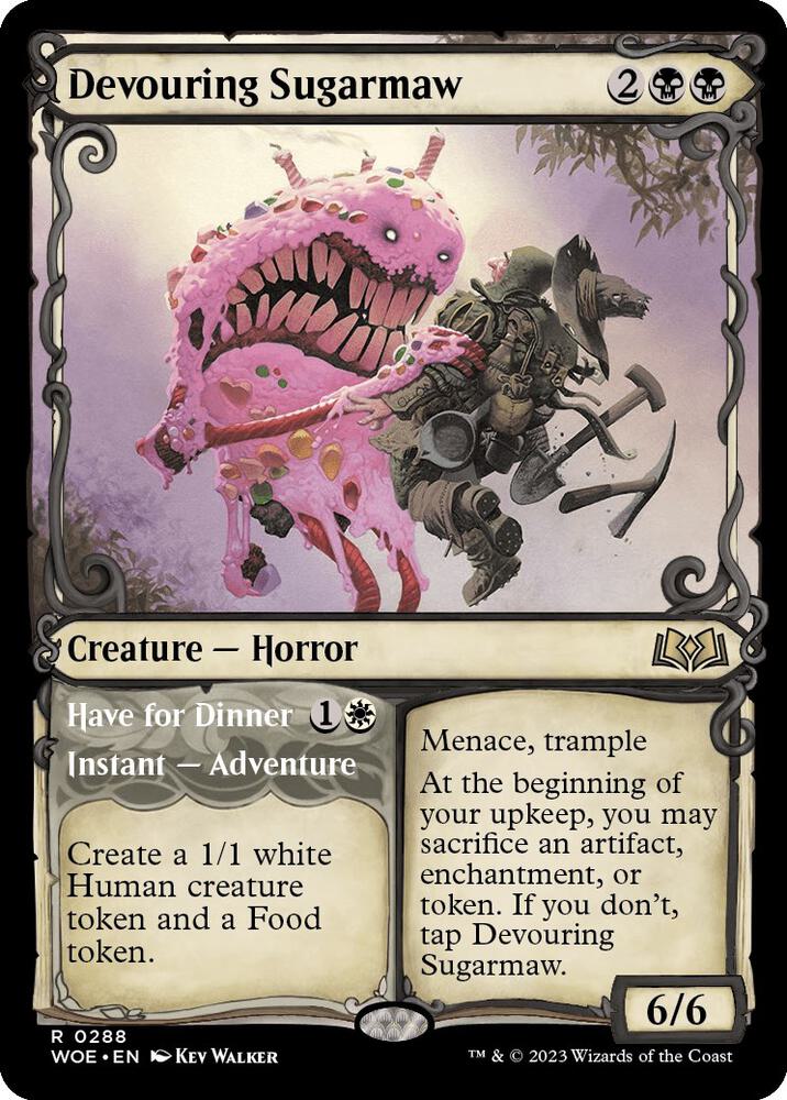 Devouring Sugarmaw // Have for Dinner 288 (Wilds of Eldraine)  | Good Games Adelaide SA