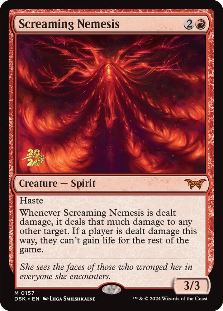 Screaming Nemesis 157 (Prerelease Cards)  - Foil | Good Games Adelaide SA