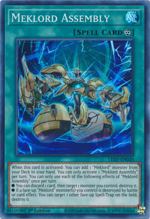 Meklord Assembly [LED7-EN020] Super Rare | Good Games Adelaide SA