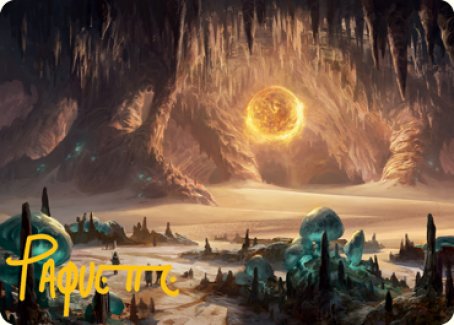 Plains (265) Art Card (Gold-Stamped Signature) [Dungeons & Dragons: Adventures in the Forgotten Realms Art Series] | Good Games Adelaide SA