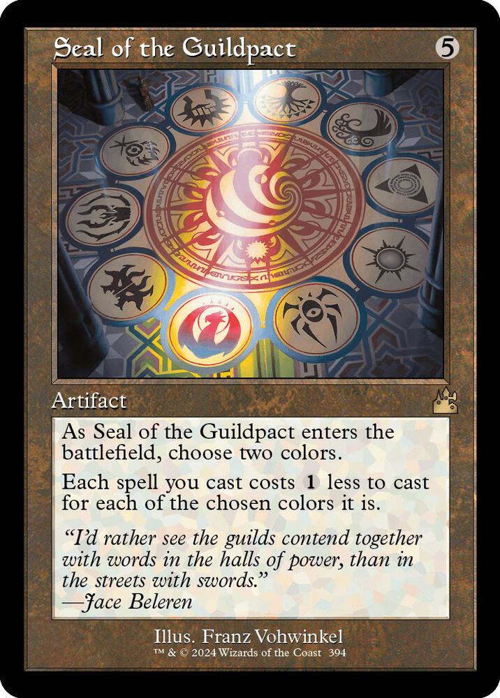 Seal of the Guildpact 394 (Ravnica Remastered)  | Good Games Adelaide SA