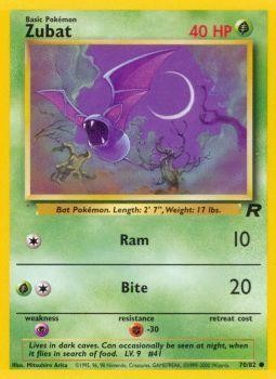 Zubat (70/82) [Team Rocket Unlimited] | Good Games Adelaide SA
