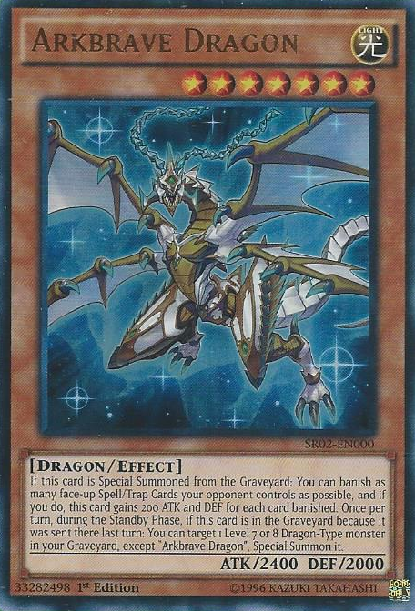 Arkbrave Dragon [SR02-EN000] Ultra Rare | Good Games Adelaide SA