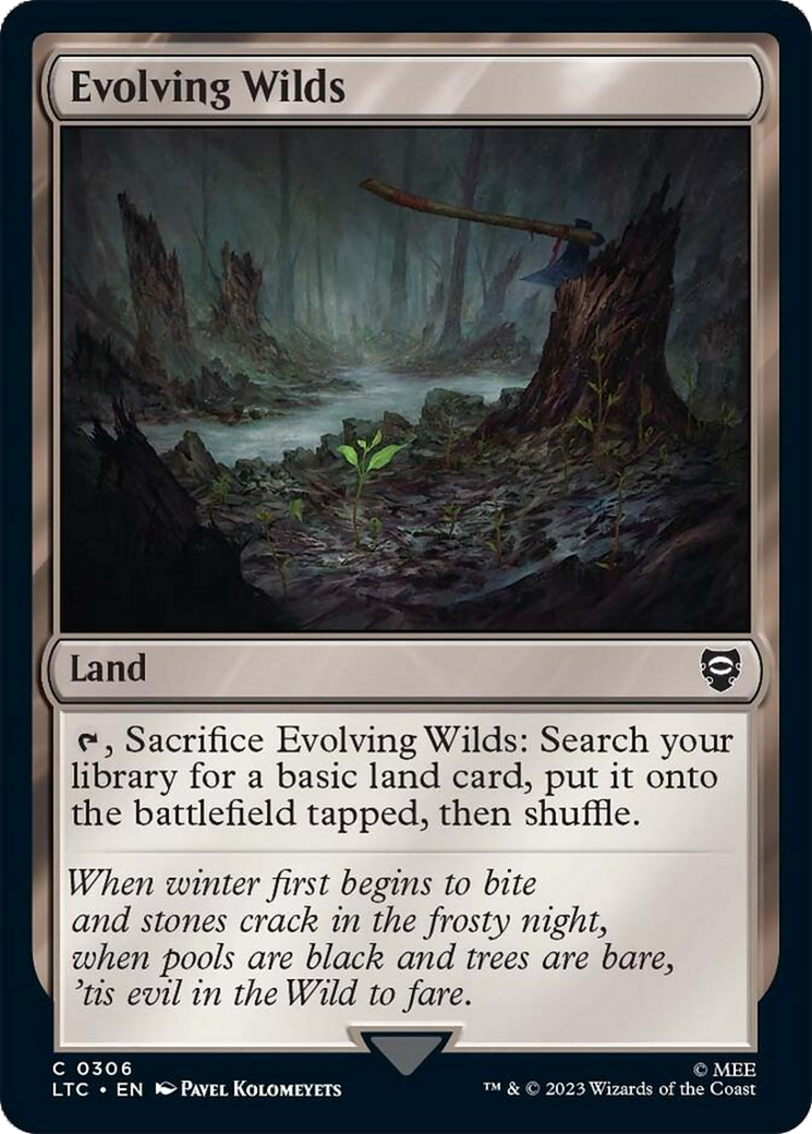 Evolving Wilds [The Lord of the Rings: Tales of Middle-Earth Commander] | Good Games Adelaide SA