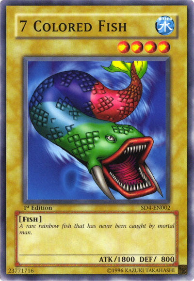 7 Colored Fish [SD4-EN002] Common | Good Games Adelaide SA