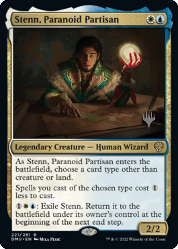 Stenn Paranoid Partisan 221 (Promo Pack: Dominaria United)  | Good Games Adelaide SA