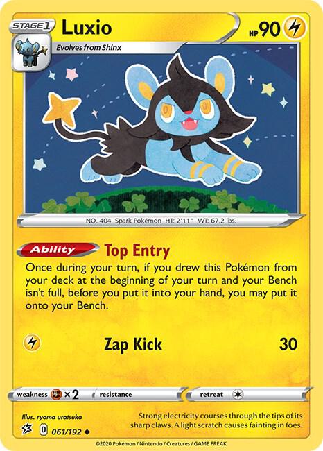 Luxio 061/192 (SWSH02: Rebel Clash)  | Good Games Adelaide SA