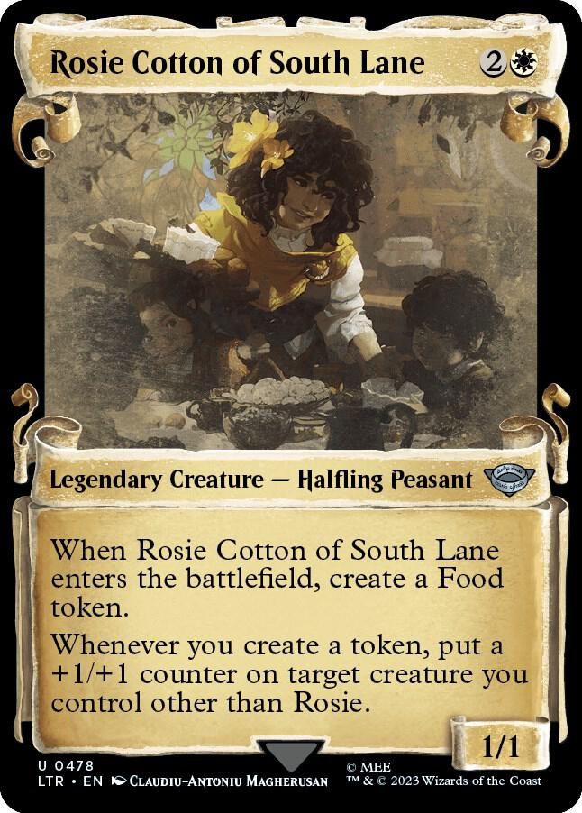 Rosie Cotton of South Lane 478 (Universes Beyond: The Lord of the Rings: Tales of Middle-earth)  - Showcase Scroll | Good Games Adelaide SA