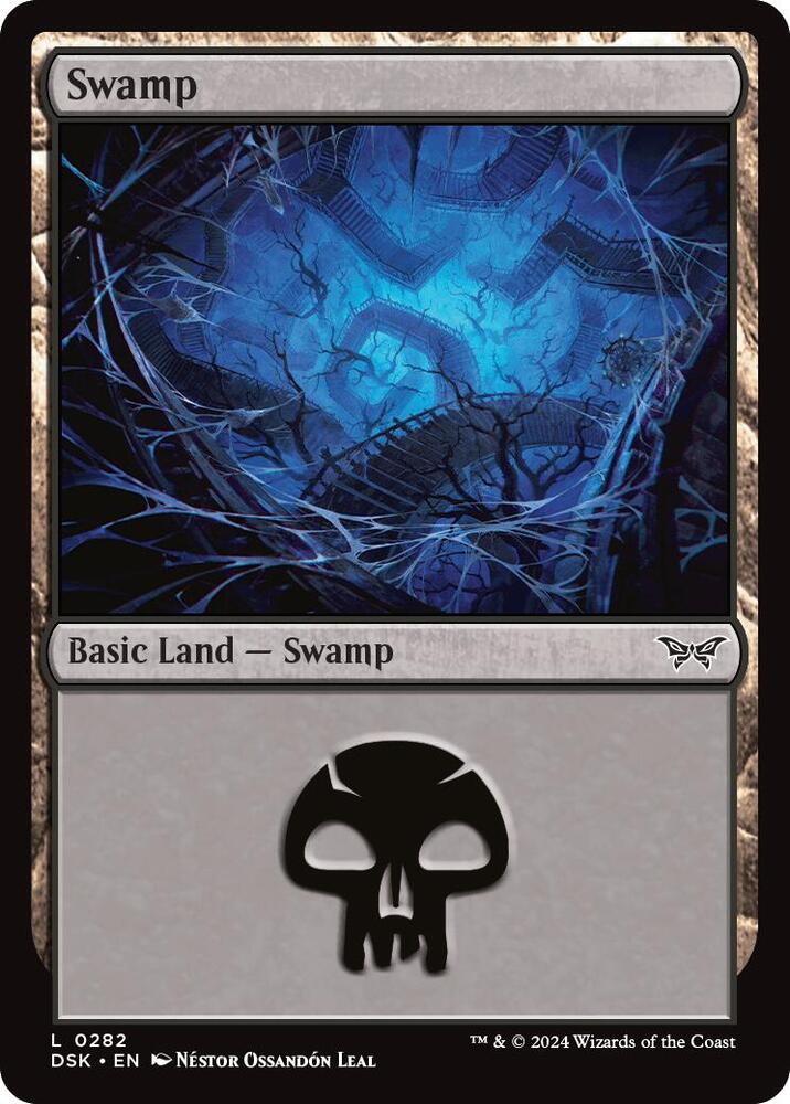 Swamp 282 (Duskmourn: House of Horror)  - Foil | Good Games Adelaide SA